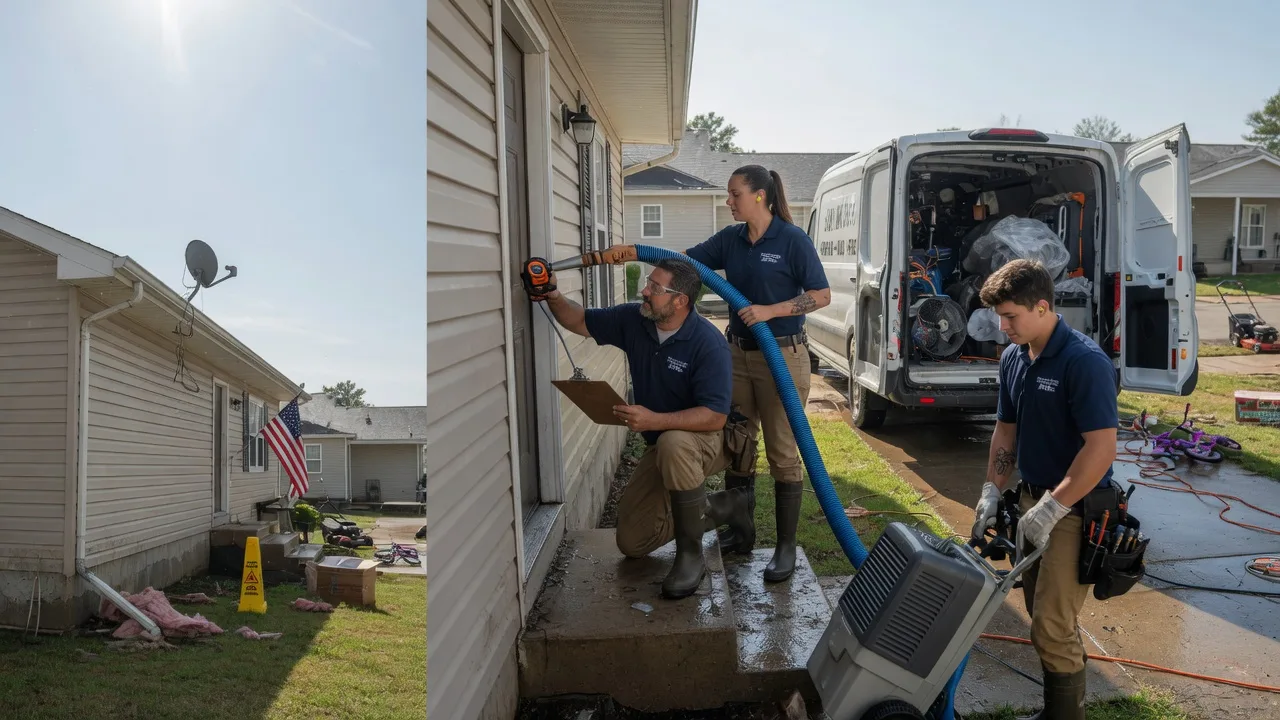 Ceiling Water Damage Restoration in Greendale, WI near me